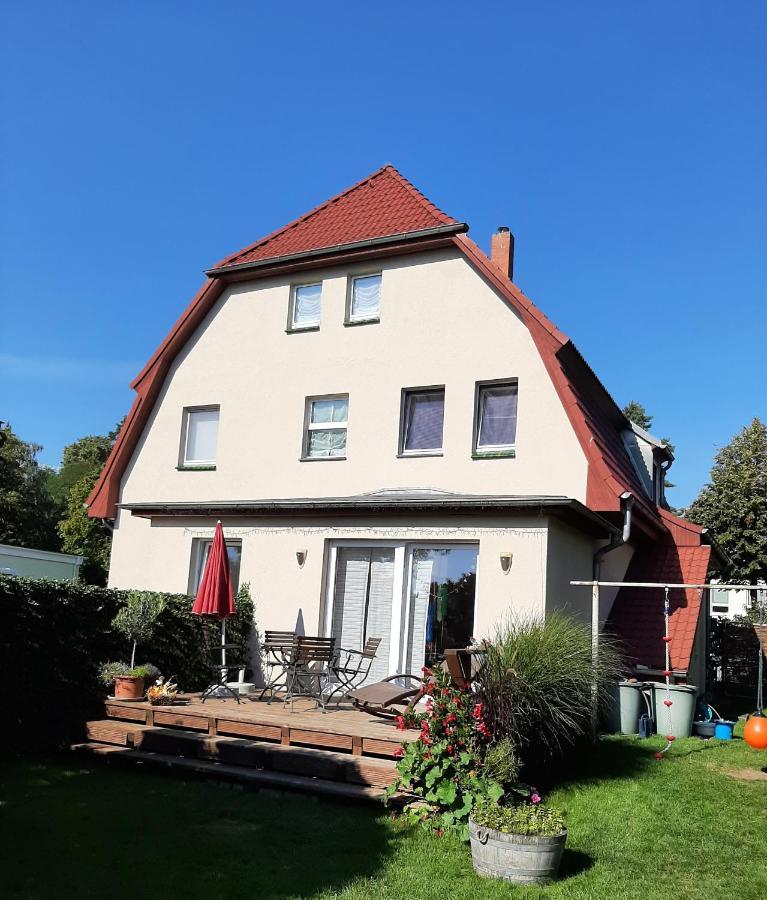 Ferienwohnungen Haus Glueckauf Kölpinsee Exterior foto